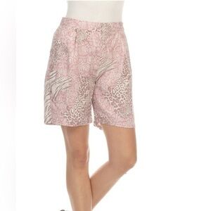 Johnny Was Linen Shorts 7” inseam